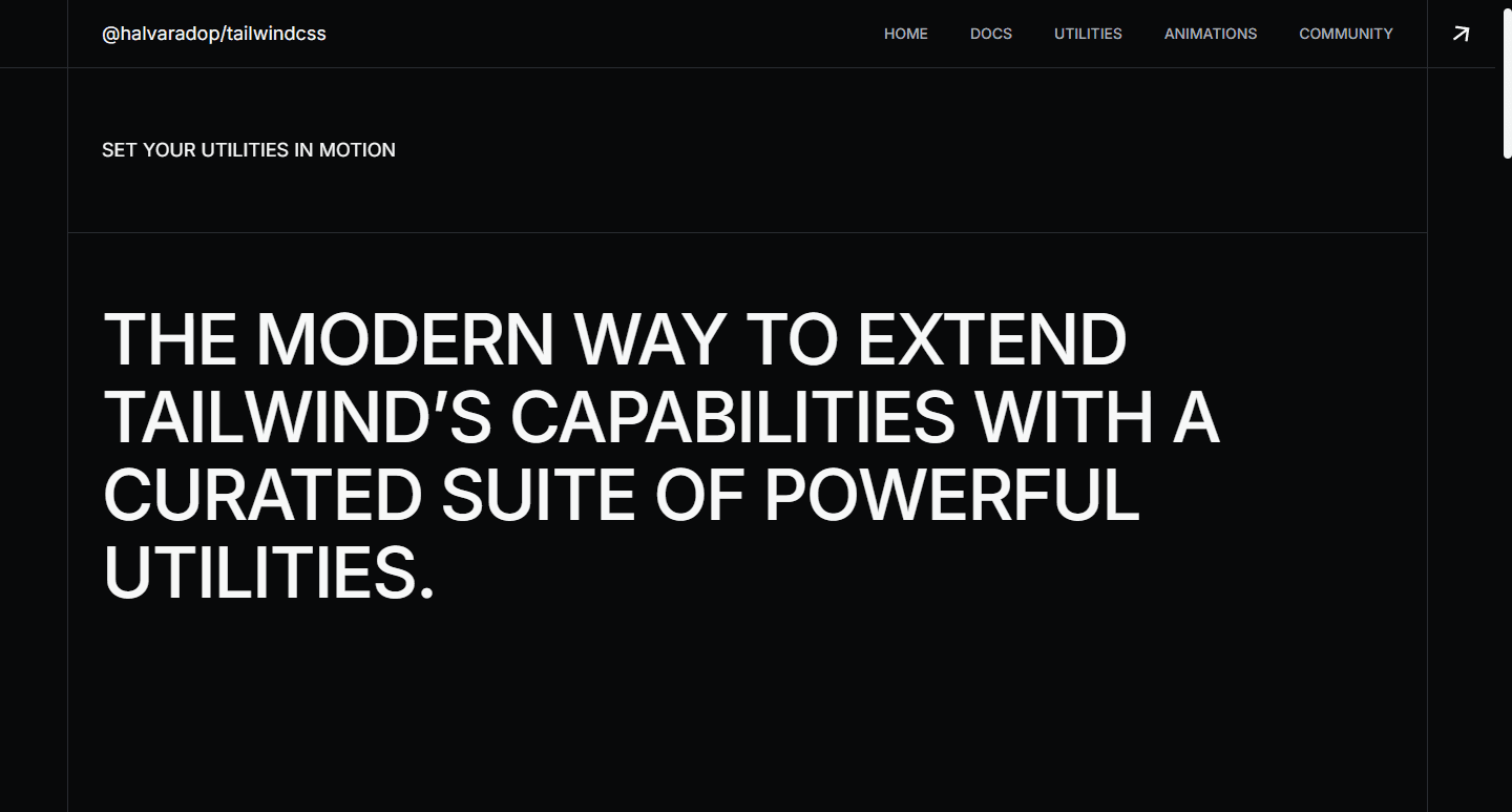 TailwindCSS Utilities